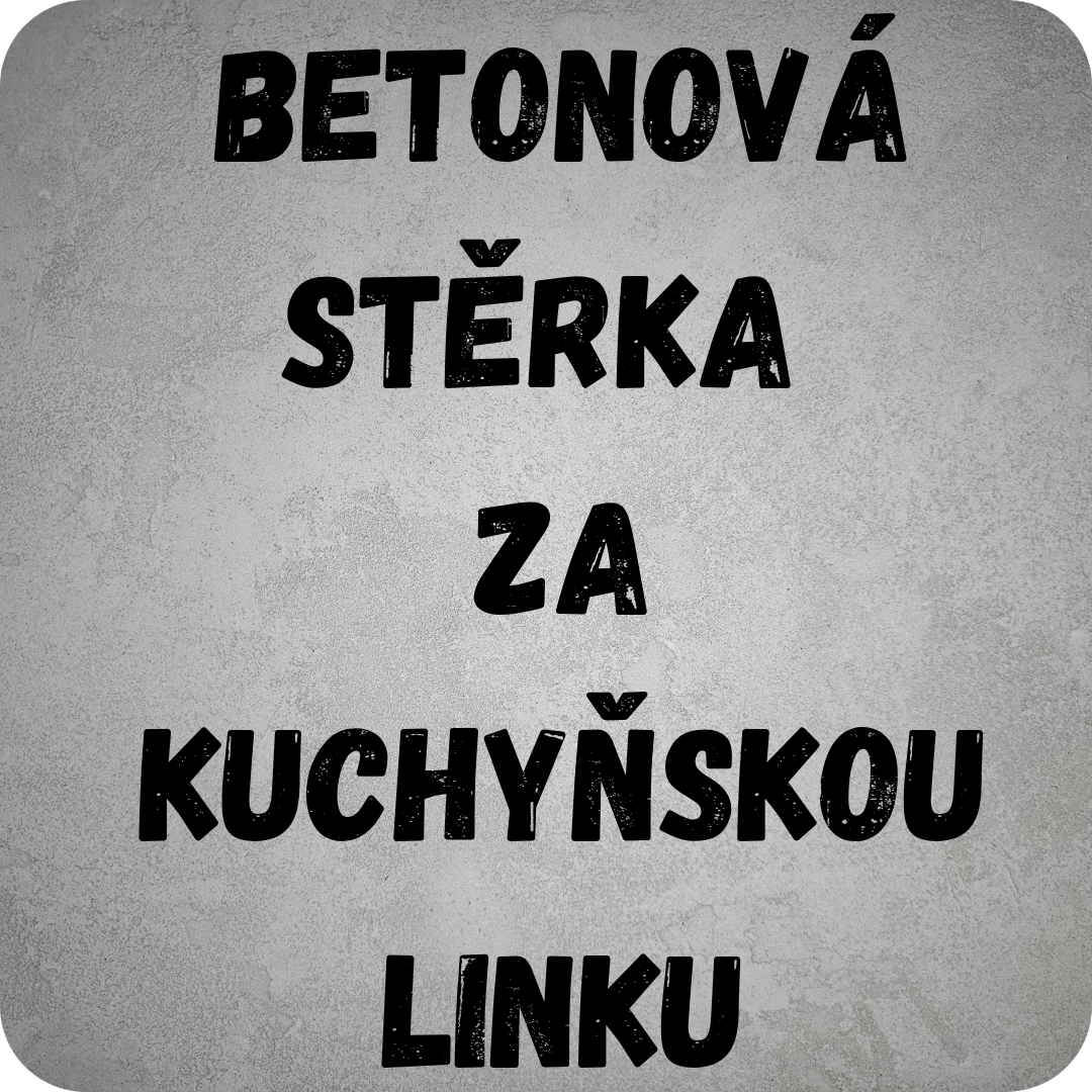 Jak aplikovat betonovou stěrku za kuchyňskou linku